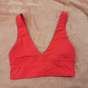 lululemon athletica Red Sports Bra